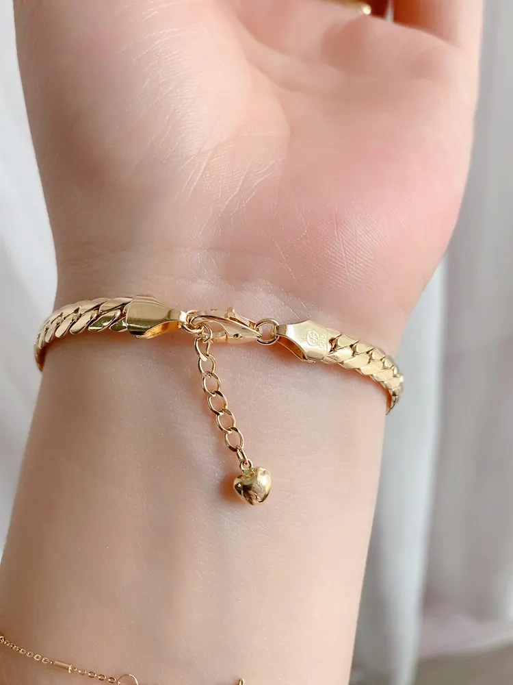 Chunky Cuban Chain Bracelet – Bold Unisex Luxury - Image 14