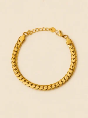 Chunky Cuban Chain Bracelet – Bold Unisex Luxury