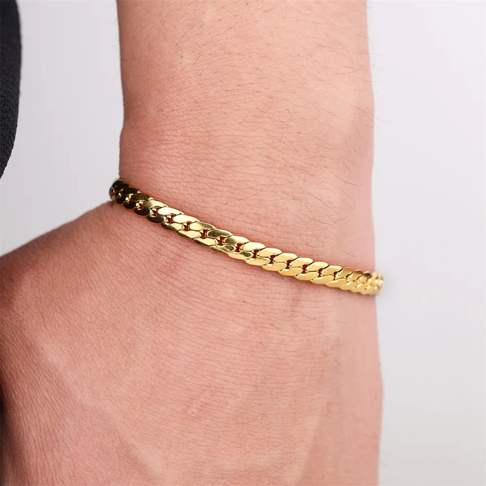 Chunky Cuban Chain Bracelet – Bold Unisex Luxury - Image 16