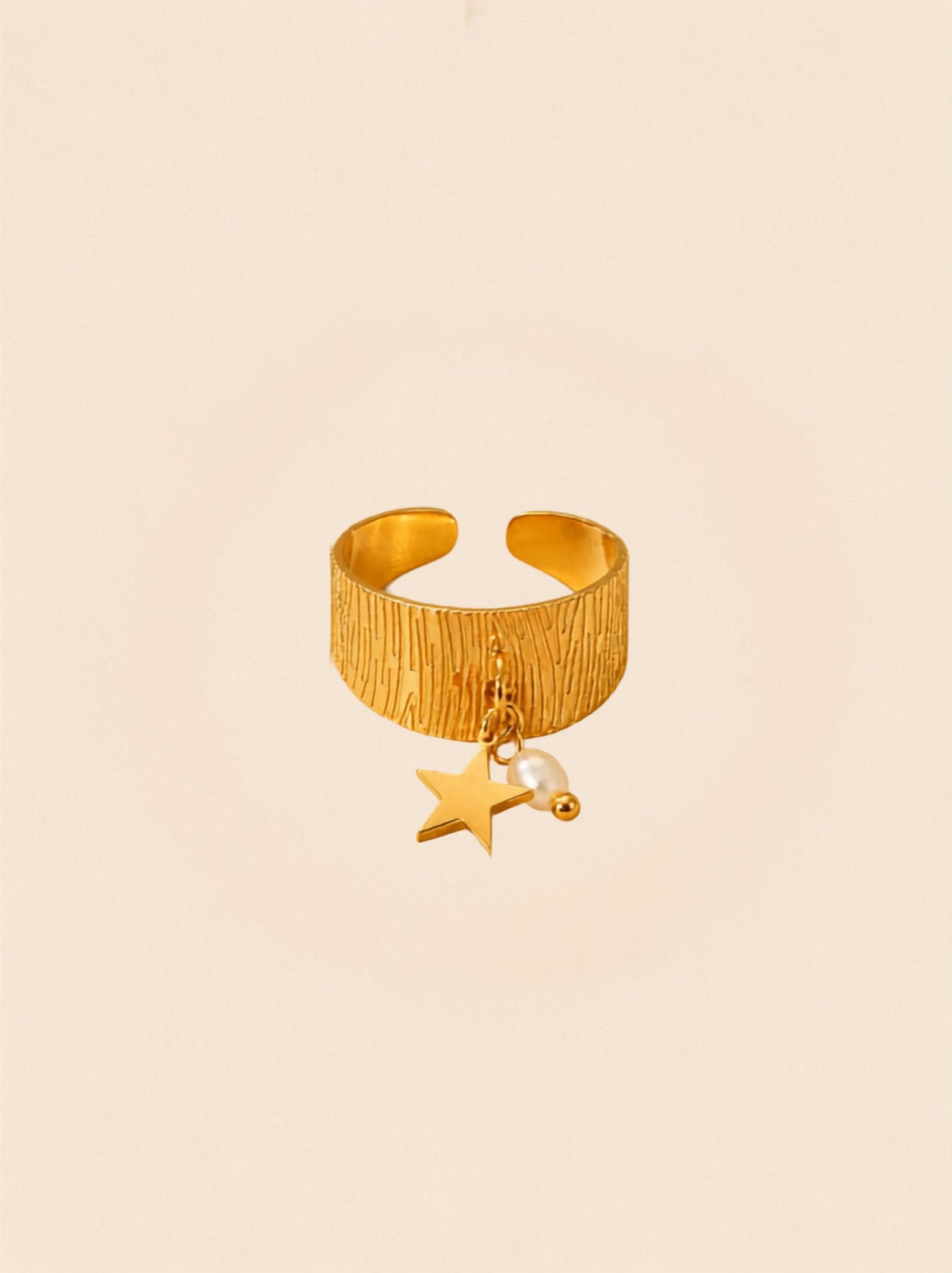 Freshwater Pearl Star Ring – Elegant, Celestial Beauty - Image 2